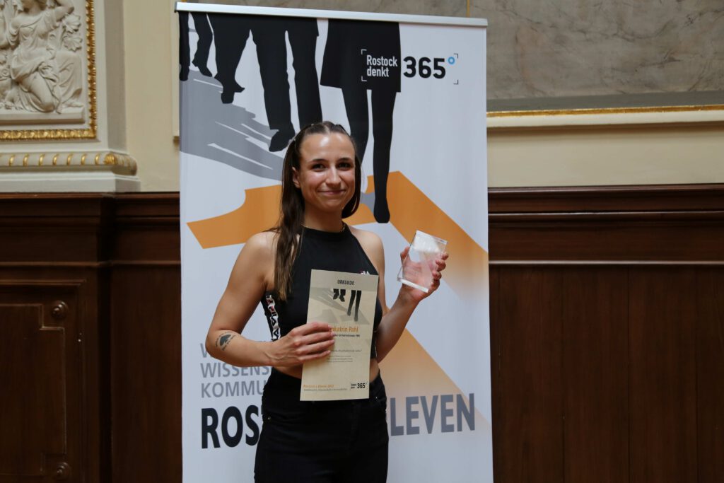 Gewinnerin des Wettbewerbes 2023: Annkatrin Pahl (Foto: Thünen OF)